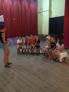 Read more about the article В МБУК «Геймановский КДЦ»   на детской досуговой площадке была проведена игровая программа для детей